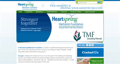 Desktop Screenshot of heartspringmethodist.org